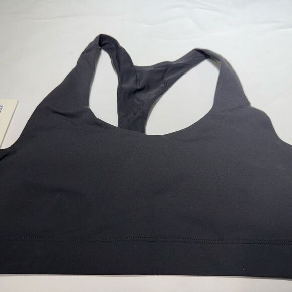 Outdoor Voices All Time Black Sports Bra - Picture 2 of 3